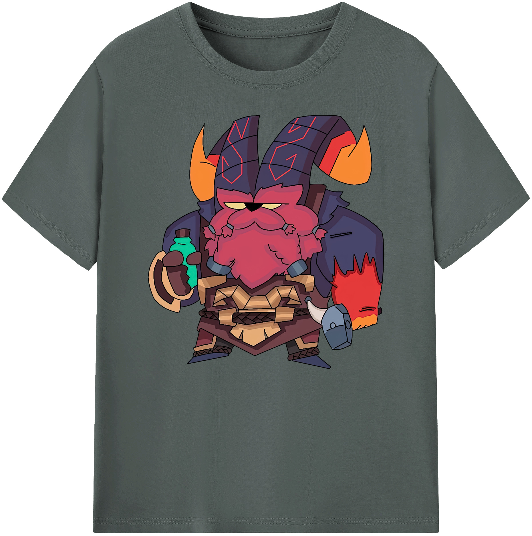 リーグ・オブ・レジェンド League of Legends LOL 綿100％ メンズ半袖Tシャツ｜肌触りやわらか＆通気性